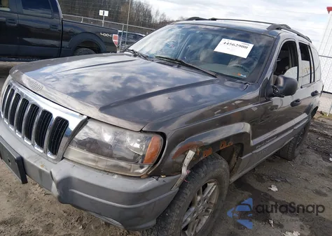 2000 Jeep Grand Cherokee Laredo из США, поврежденный, VIN 1J4GW48N5YC289319